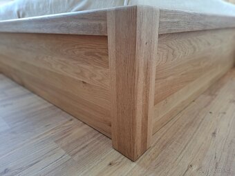 Dubová postel - 2