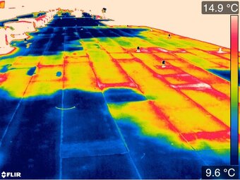 Diagnostika termokamerou (zatékání, tepelné mosty apod.) - 2