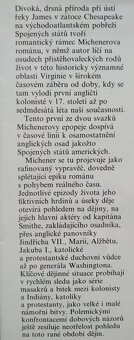 Prodám James Albert Michener. Chesapeake I., II. - 2