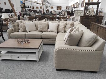 Luxusní rohová sedací souprava - 2