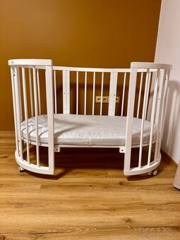 Dětská postýlka rostoucí OvalBed - 2