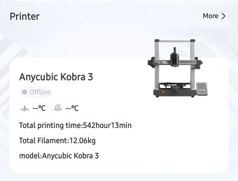 Anycubic kobra 3 combo 3D tiskárna - 2