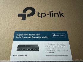 TP-Link Gigabitový VPN router Omada 3 v 1 - 2