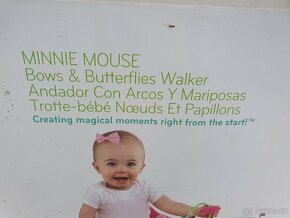 Chodítko Minnie Mouse Bows & Butterflies - 2