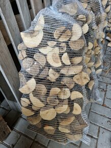 Pytlované bukové dřevo na uzení, suché - 2