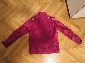 DÁMSKÁ LEHKÁ SPORTOVNÍ BUNDA CHERVÓ - 2