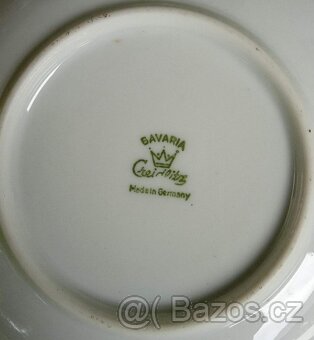 Hrneček s podšálkem Bavaria Creidlitz. - 2