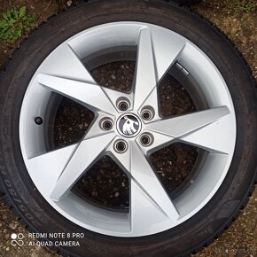 Orig.alu disky ŠKODA SCALA,KAMIQ 17" - 2