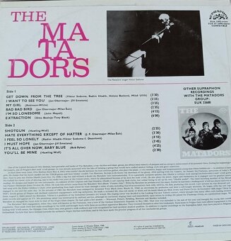 The Matadors – The Matadors (LP - stereo) - 2