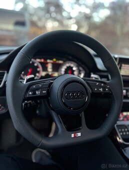 AUDI KOŽENÝ EXCLUSIVE VOLANT + AIRBAG + F1 PADLA - 2
