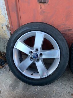 Ford orig. alu kola 5x108 R17 vč. pneu 225/50 R17 - 2