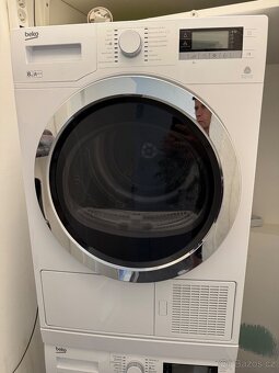 Prodám set pračky a sušičky Beko – plně funkční, včetně mezi - 2