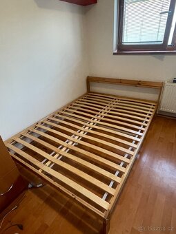 Rám postele IKEA NEIDEN + rošty - 2