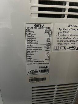 Mobilní klimatizace Daitsu APD 12 HX PREMIUM Wi-Fi - 2