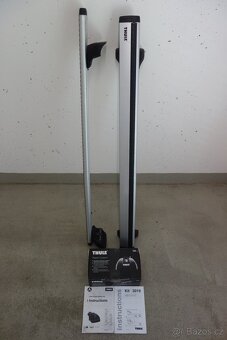 Hliníkové příčníky Thule WingBar 108cm + patky Thule 753 - 2