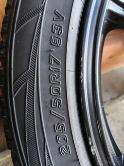ALU disky TEC 7,5jx17, 5x112 - cena za všechny 4 kola - 2