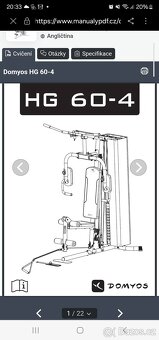 Posilovací věž Domyos HG 60-4 - 2