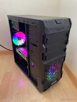 Herní PC-i3 9100f,AMD Radeon RX 580,1000GB HDD,W10,8GB RAM D - 2