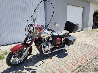 Jawa 300CL , plexi , ťažné , kufor, brašne ... - 2