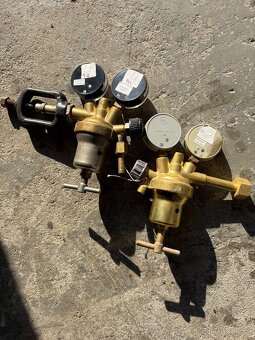 Redukční ventil na kyslík plyn Acetylén k autogenu - 2