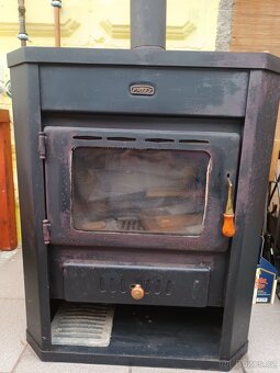 Krbová kamna s výměníkem - 2