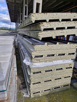 Střešní protipožární sendvičový panel- SLEVA - 2