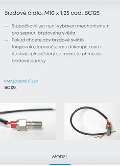 brzdove cidlo  PP Tuning prepakovani - 2