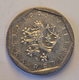 20 Haléř 1993 Hamburg - VZÁCNÁ - 2