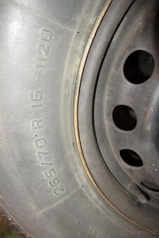 Prodám sadu plechových disků (4 ks) na Mercedes ML 163 - 2