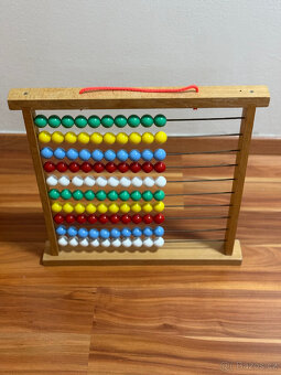 Počítadlo dřevěné vel. 37x37cm - 2