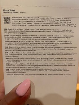 Prodám iPhone 15 Plus - 2