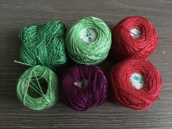 pletací příze + perlová příze zdarma - 2