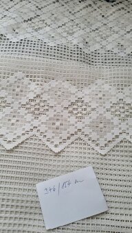 Záclony   346 / 154 cm,  98/ 60 cm - 2