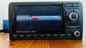 Audi Navigation Plus - RNS-E - A3, A4, TT, Exeo - LED verze - 2
