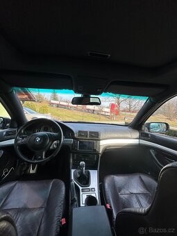 Bmw E39 stříbrný dekor - 2