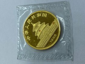 Zlatá mince 1/10 OZ Panda - 2