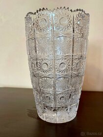 Broušená váza Bohemia Crystal - 2