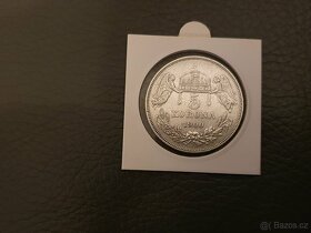 Stříbrná mince 5 Korun 1900 - 2
