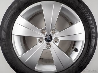 Škoda Superb - Originání 17" alu kola - Letní pneu - 2