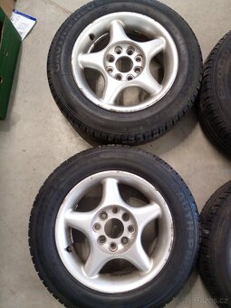 Alu kola 4x108 a 4x114,3 vč. pneu 175/65 R 14 - 2