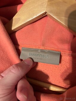 Essentials mikina - coral - 2
