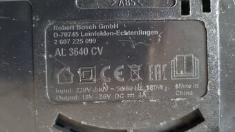 Nabíječka Bosch - 2