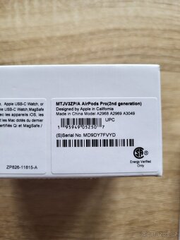 Apple AirPods Pro 2. generace (USB‑C) – NOVÉ - 2