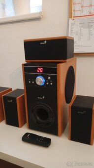 Reproboxy domací kino Genius SW- HF 5.1 - 2