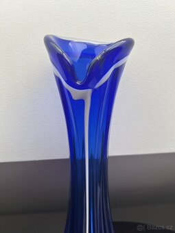 hutni sklo vaza velka 40cm CHRIBSKA - 2