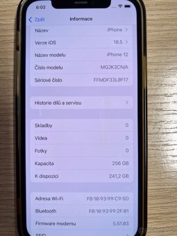 iPhone 12, 256 GB - 2