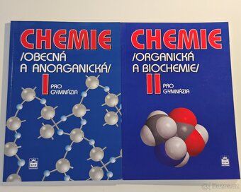 Sada 10 ks učebnic CHEMIE pro gymnázia a SŠ - 2