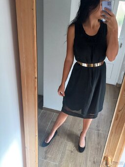 Těhotenské společenské šaty uni - 2