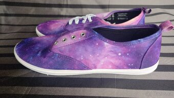 nové plátěné tenisky ARDENE vesmír v.9/40 - 2