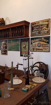 Sbírám STARÉ PIVNÍ FLAŠKY, LAHVE, SKLENICE NA PIVO - 2